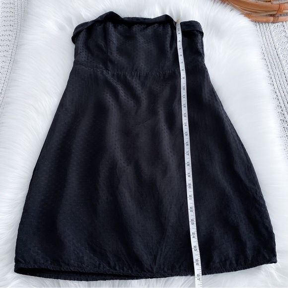 Bardot Strapless Iridescent Polka Dot Mini Length  Dress Corset Front US 6 - Picture 13 of 15